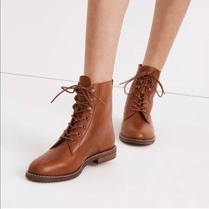 Madewell Kellie Lace-Up Boot